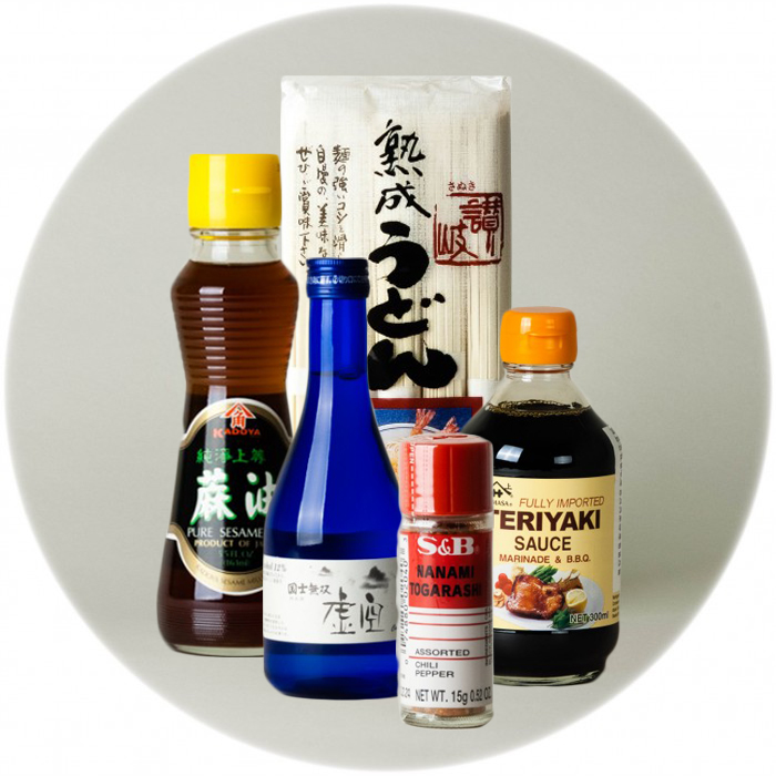 Pack de productos japoneses para foodies